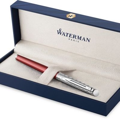 Перьевая ручка Waterman Hemisphere French riviera Deluxe RED CLUB в подарочной коробке