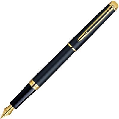 Перьевая ручка Waterman Hemisphere, цвет: MattBlack, перо: F