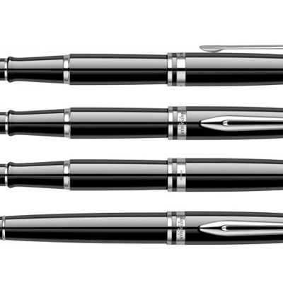 Подарочный набор Waterman Expert с перьевой ручкой и чехлом Black CT перо M