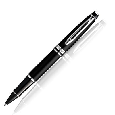 Ручка-роллер Waterman Expert, цвет: MattBlack, стержень: Fblk