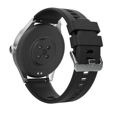 Умные часы HIPER IoT Watch GTR, черный/голубой