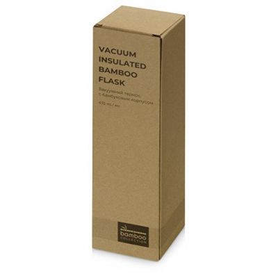 Вакуумный термос из бамбука Ямал Bamboo