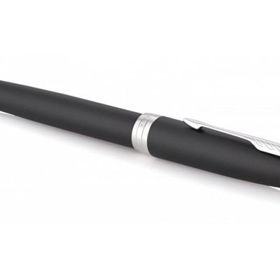 Перьевая ручка Parker Sonnet , Matte Black CT, перо: F, цвет чернил: black, в подарочной упаковке