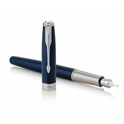 Перьевая ручка Parker Sonnet , Subtle Blue Lacquer CT стержень:Fblk