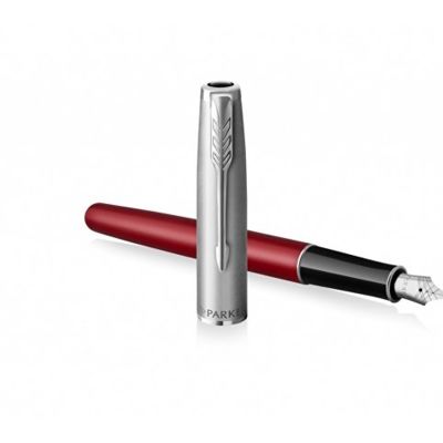 Перьевая ручка Parker Sonnet Entry Point Red Steel CT, перо: F, цвет чернил: black, в подарочной упаковке