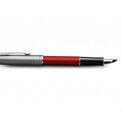 Перьевая ручка Parker Sonnet Entry Point Red Steel CT, перо: F, цвет чернил: black, в подарочной упаковке