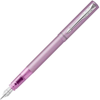 Перьевая ручка Parker Vector  XL Lilac, цвет чернил blue CT, перо: F, в подарочной упаковке.