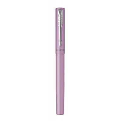 Перьевая ручка Parker Vector  XL Lilac, цвет чернил blue CT, перо: F, в подарочной упаковке.