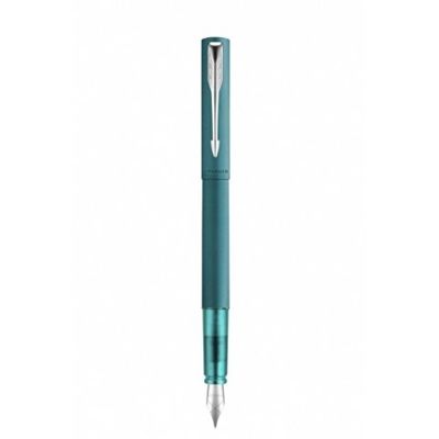 Перьевая ручка Parker Vector XL Teal CT, цвет чернил blue, перо: F, в подарочной упаковке.