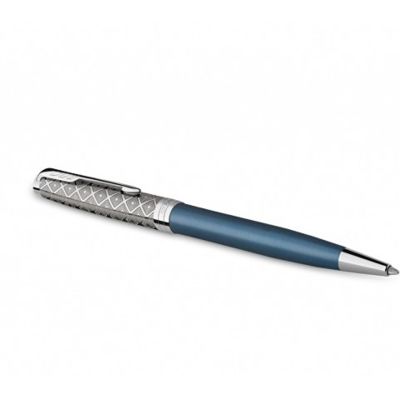 Шариковая ручка Parker Sonnet Premium Refresh BLUE CT, стержень: M, цвет чернил: black , в подарочной упаковке