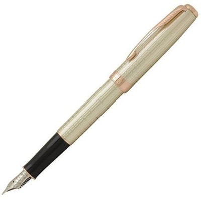 Перьевая ручка Parker Sonnet F535 VERY PREMIUM Feminine, (серебро 925 пробы) цвет: Silver PGT, перо: F