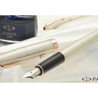 Перьевая ручка Parker Sonnet F535 VERY PREMIUM Feminine, (серебро 925 пробы) цвет: Silver PGT, перо: F