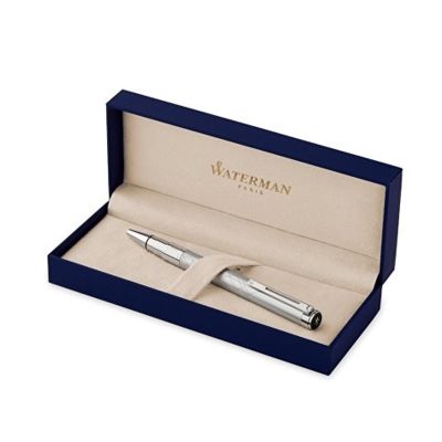Шариковая ручка Waterman Perspective, цвет: Silver CT, стержень Mbue