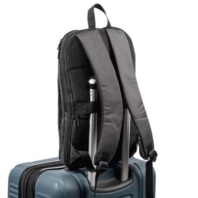 Расширяющийся рюкзак Slimbag для ноутбука 15,6, серый