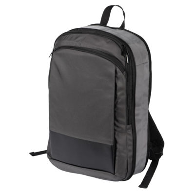 Расширяющийся рюкзак Slimbag для ноутбука 15,6, серый
