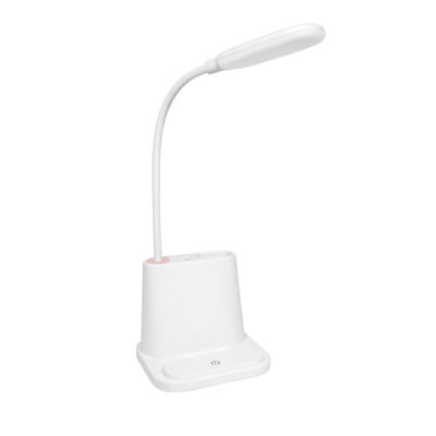 Настольная лампа c вентилятором Terra Quadro, белый