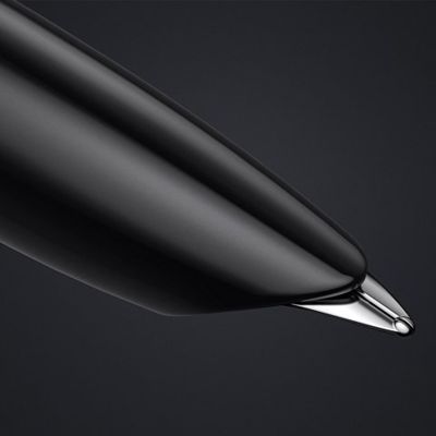 Перьевая ручка Parker 51 CORE BLACK CT, перо: F, цвет чернил: black, в подарочной упаковке.