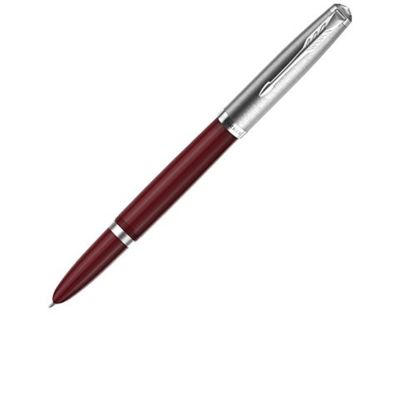 Перьевая ручка Parker 51 CORE BURGUNDY CT, перо: F, цвет чернил: black, в подарочной упаковке.