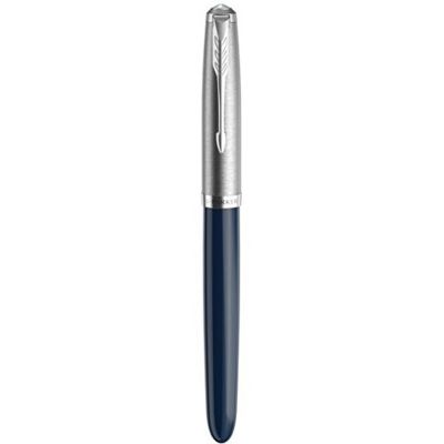 Перьевая ручка Parker 51 CORE MIDNIGHT BLUE CT, перо: F, цвет чернил: black, в подарочной упаковке.