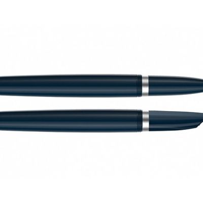 Перьевая ручка Parker 51 CORE MIDNIGHT BLUE CT, перо: F, цвет чернил: black, в подарочной упаковке.