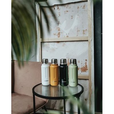 Термос для напитков, вакуумный, бытовой, тм bobber. Объем 1 литр. Артикул Flask-1000 Iced Water