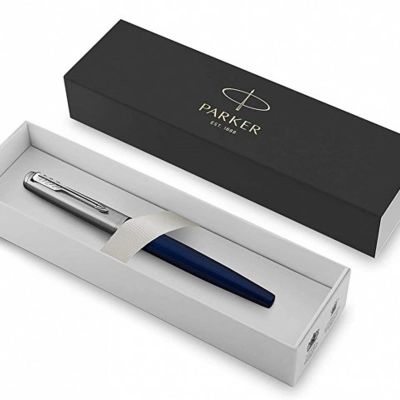 Перьевая ручка Parker Jotter Royal Blue CT, MBlue