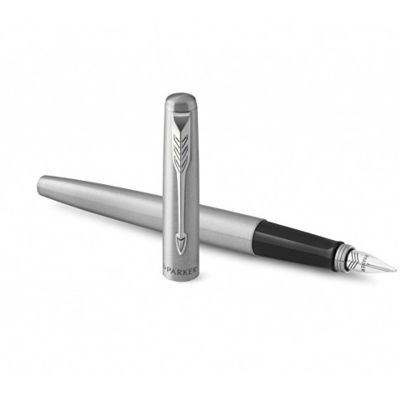 Перьевая ручка Parker Jotter Stainless Steel CT, Mblue