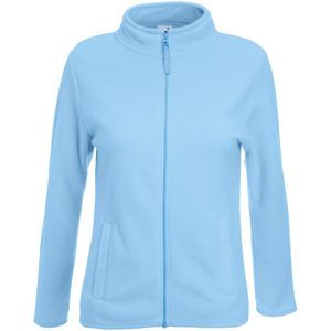 Толстовка "Lady-Fit Micro Jacket", небесно-голубой_L, 100% п/э, 250 г/м2