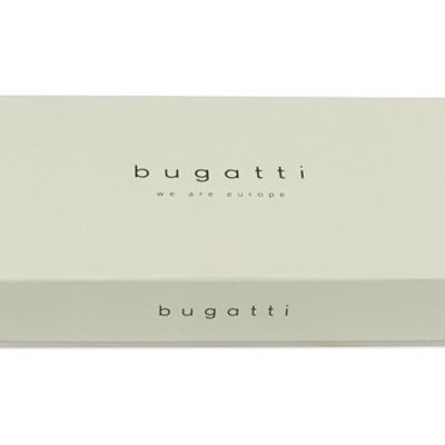 Портмоне BUGATTI Nevio, чёрный, воловья кожа/козья кожа/полиэстер, 12,5х2,5х9,3 см