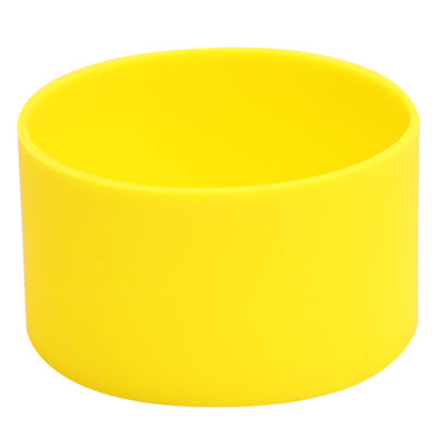 Манжета силиконовая для термобутылки Olivia, желтый