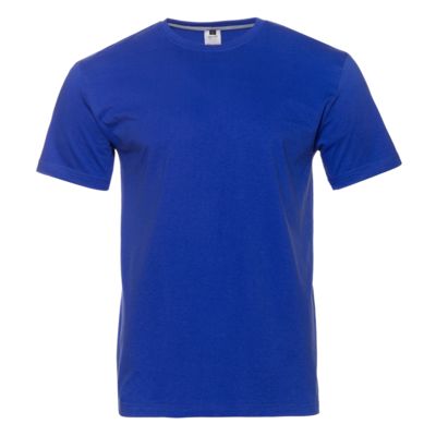 Футболка, Футболка унисекс без бокового шва STAN хлопок 160, 02, цвет Синий, размер 52/XL