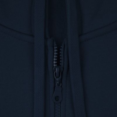 Толстовка на молнии с капюшоном Siverga Heavy 2.0, темно-синяя