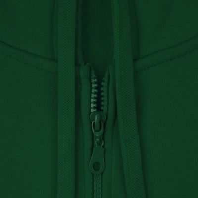 Толстовка на молнии с капюшоном Siverga Heavy 2.0, темно-зеленая