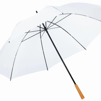 Зонт-трость RAINDROPS, белый