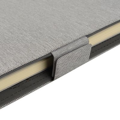 Органайзер с беспроводной зарядкой 5000 mAh Powernote, светло-серый (P)