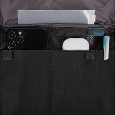 Сумка через плечо, Piquadro Brief, Черный
