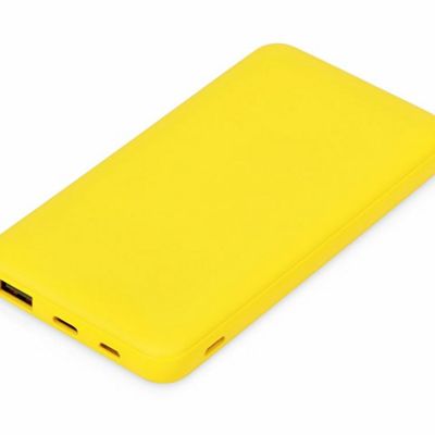 Внешний аккумулятор Powerbank C2, 10000 mAh, желтый