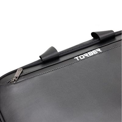 Сумка для ноутбука TORBER VOYAGE 15.6'', черный, нейлон/микрофибра, 43 х 5 х 29 см, 6л