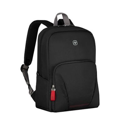 Рюкзак WENGER Motion 15.6, черный, нейлон, 31x17x42 см, 20 л