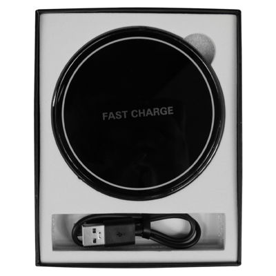 Колонка беспроводная MyTone Light  Magnet Sound, со светомузыкой, черная