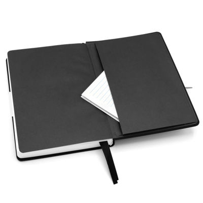 Блокнот A5 Veles в твёрдом переплёте, чёрный