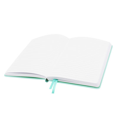 Блокнот A5 Veles в твёрдом переплёте, бирюзовый