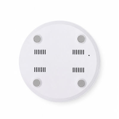 Часы с беспроводной зарядкой Dovel 3в1, белый