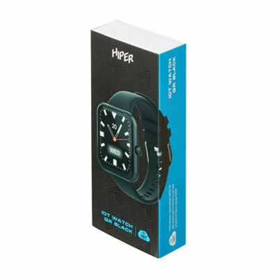 Умные часы HIPER IoT Watch QR, черный