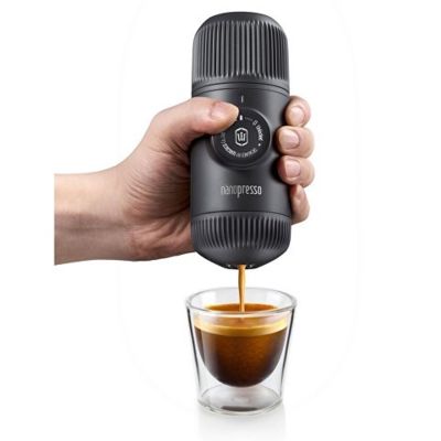 Ручная мини-кофемашина WACACO Nanopresso + кейс для хранения WCCNPHC