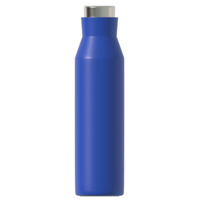 Термобутылка герметичная вакуумная Siluet, синяя