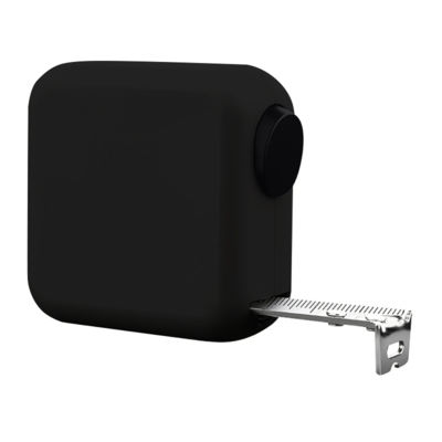 Рулетка Tools Master, 3 метра, черная, пластиковая