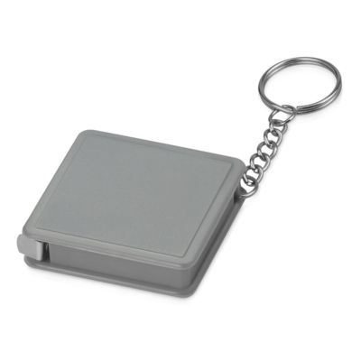 Брелок Tools рулетка Сантиметр, 1 м, темно-серая, пластиковая