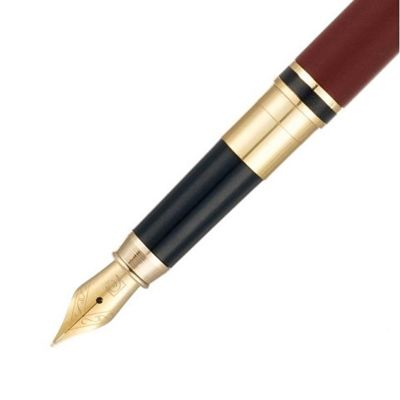 Ручка 2 в 1 шариковая и перьевая Pierre Cardin COMBI PEN, цвет - терракотовый. Упаковка Е