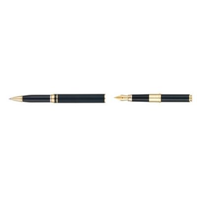 Ручка 2 в 1 шариковая и перьевая Pierre Cardin COMBI PEN, цвет - черный. Упаковка Е